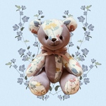 memory bear ぬいぐるみ　リメイクベア　メモリーベア　ロンパースベア