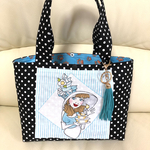 ロラライハリス　トートバッグ　パネル