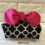 リボンのお弁当袋
