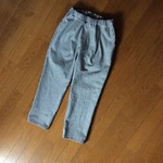 M様オーダー分  テーパードパンツ  ヒッコリー