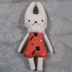 ミナペルホネン ほのぼのうさちゃんママサイズ ぬいぐるみ