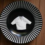 Ethnic&Tribal　ビジュー付き後ろ空きトップス（白）