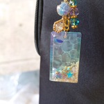 【通常バージョン】シャラシャラ海の物語キーホルダー　シャカシャカ　シャカシャカ　レジン