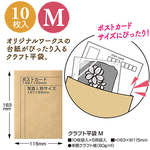 クラフト平袋 M(No.50-2250)