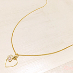 恋のハートネックレス＊40cm
