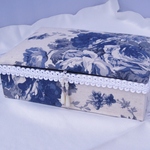 カルトナージュの長方形の箱　（い)