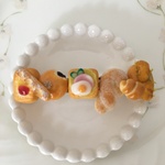 7種のパンのバレッタ♡8cmG
