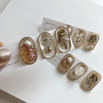 3点セット(ピアス/イヤリング/天然石/シェル/貝/淡水パール/レジン)