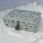 カルトナージュの長方形の箱　（お）