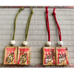 木札飾り　いきもの魂　（猫魂・狐魂）