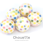 ビーズ 花柄 フラワー 10mm（Cタイプ）ハンドメイド 手芸材料 パーツ pt-1868