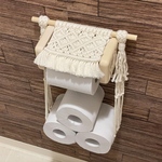 マクラメトイレットペーパーホルダー type A【色違いあり】