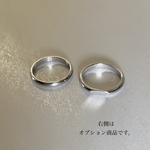 サージカルステンレス　カジュアルな甲丸リング