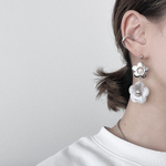 ▷ Flower pierce [ white ]