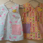  chikarun さまオーダー分■後ろゴム入りのエプロンサイズ100★2枚