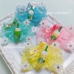 犬リボン♡レースカフェリボン
