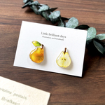 La France Earring｜洋梨ラフランスのイヤリング・ピアス