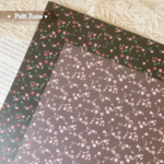 [D-58] 【ノベルティ兼用】A4両面デザインペーパー♡Petit Rose♡ 1種×12枚＝12枚入