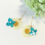 お花のピアス 選べる3タイプ