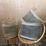 (SUPER SALE 72%OFF) シーグラス編みバスケット（yugami）3サイズセット