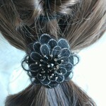 ☆送料無料☆華やかヘアゴム