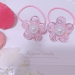 mignon  flowerヘアゴム⑥