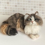 受注商品ノルウェージャン 羊毛フェルト  ハンドメイド  mia