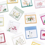 海外 フレークシール 46枚set《flower collection》 [F500]