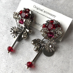 【g】一点物Swarovski×bijou +*.ピアス