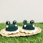🐸カエルの麦わら帽子(緑)