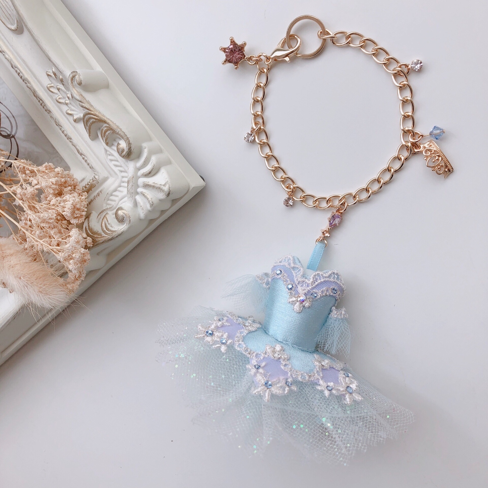 piyoko♡様 バレエ 手作り チュチュ チャーム 白鳥の湖♡バレエ 衣装