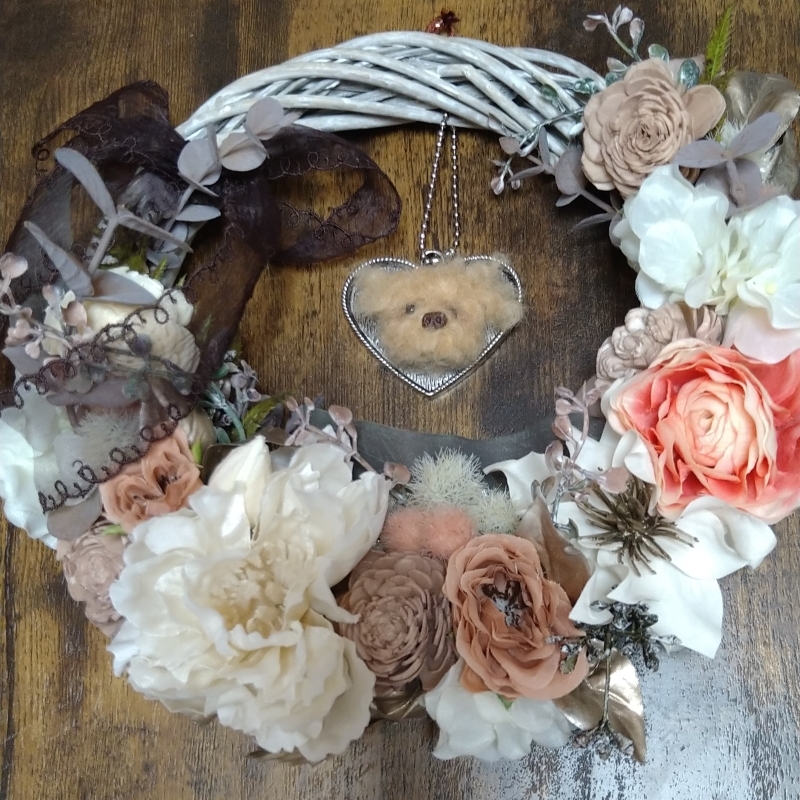 造花リースの人気通販 | minne 国内最大級のハンドメイド・手作り通販 ...