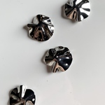 ◉新作◉【4pcs silver #50-21】ニュアンスパネル金属パーツ