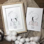 ファーストカットアート・デザインD(girl)