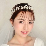  RE54   小枝 バックカチューシャ　ウェディング ヘッドドレス ブライダル ヘア アクセサリー リーフ 花　小枝　ゴールド 結婚式 