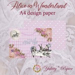 【両面】アリスシリーズ デザインペーパー♡ purple