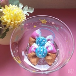 アイスクリーム　サイダー　🎀スイーツ　リボン　ヘアゴム　キッズ🎀　2個セット✨姉妹お揃いにも✨ギフト