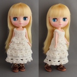 ミディブライス　ワンピース　フリル