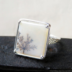 デンドリティック アゲートリング / Dendritic Agate Ring 4