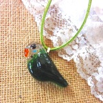 ガラスぽってりセキセイインコ