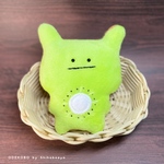 ふれっしゅあにまるぬいぐるみ【うさキウ(緑)】