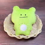 ふれっしゅあにまるぬいぐるみ【くまキウ(緑)】