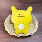 ふれっしゅあにまるぬいぐるみ【うさキウ(黄)】