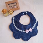 ネックレススタイ＊47＊デニム×レース