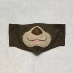 立体マスク　キッズ　子ども用　なりきり　カワウソ