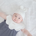 ふわふわレースbib♡名前入り