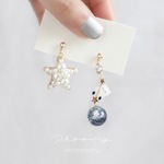 クマさんと【宇宙】 ピアス/イヤリング