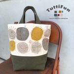 tuttifun＊irodori  stitch  maru bag