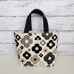 北欧 花 柄  ✾ ちっちゃい トート バック ♡  お弁当バッグ