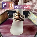 #10 Pink Gold "Neb kheperu Ra" dedicated to King Tut ツタンカーメンに捧げるリング